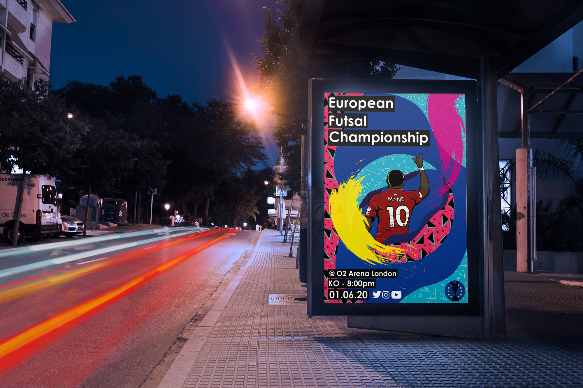 Bus Stop Mockup