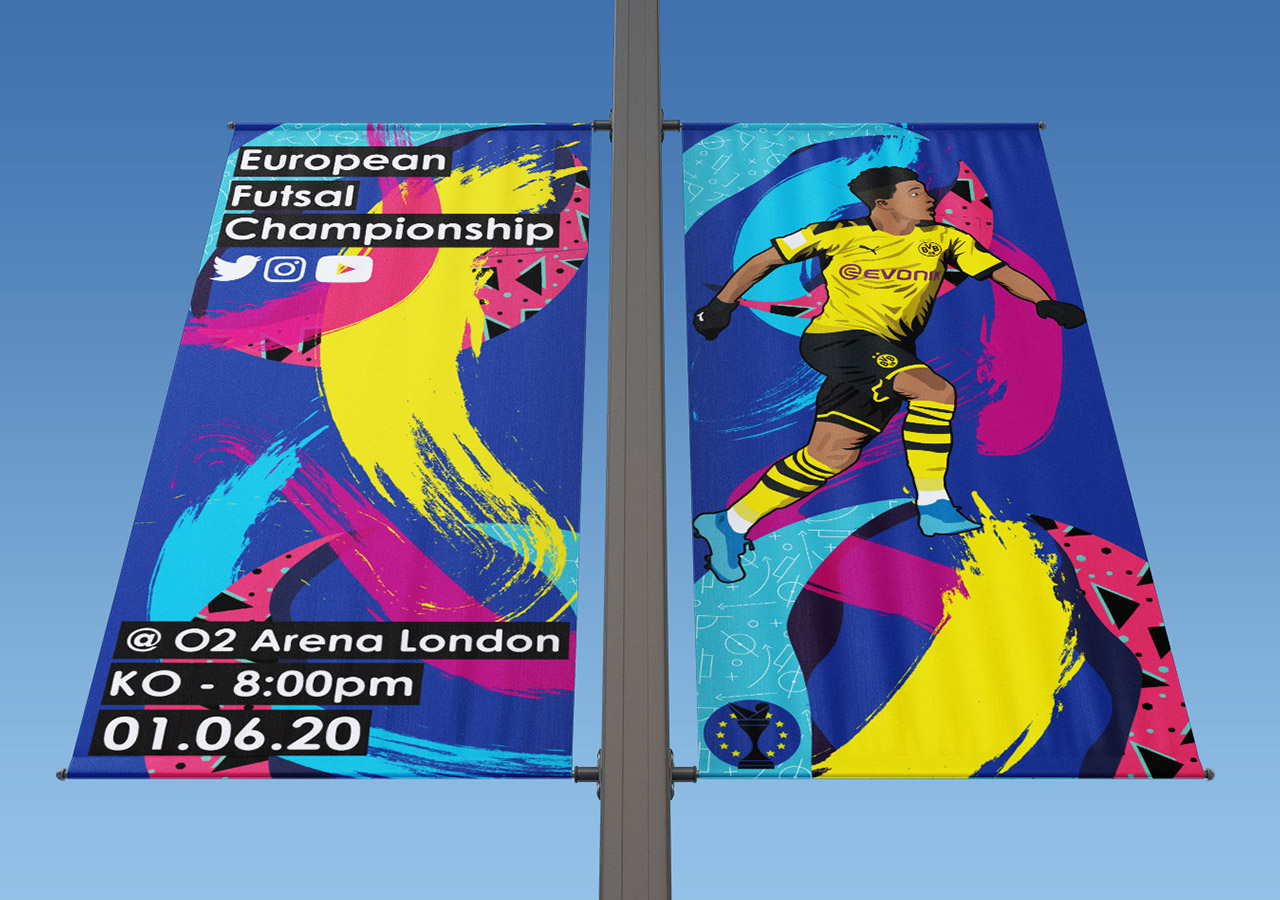 Banner board mockup